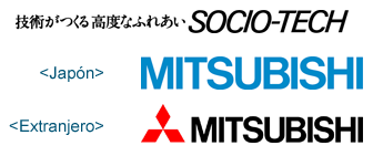 El logotipo de Mitsubishi de 1985 a 2000