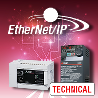 Conexión de VFD FR-E800 de Mitsubishi Electric a una red Ethernet/IP