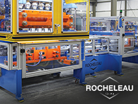 Las máquinas de moldeo por soplado de Rocheleau Tool “solo tienen que funcionar para siempre”
